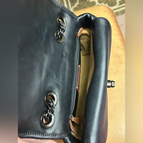 Coach Black Quilted Pillow Madison 26 - Picture 9 of 14